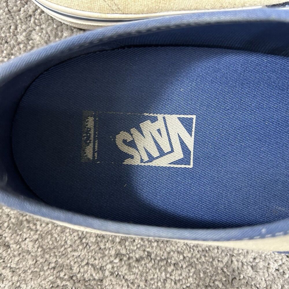 Vans Authentic Pro STV Men's Size 11.5 Navy White Athletic Skate Shoes Used - Picture 10 of 11